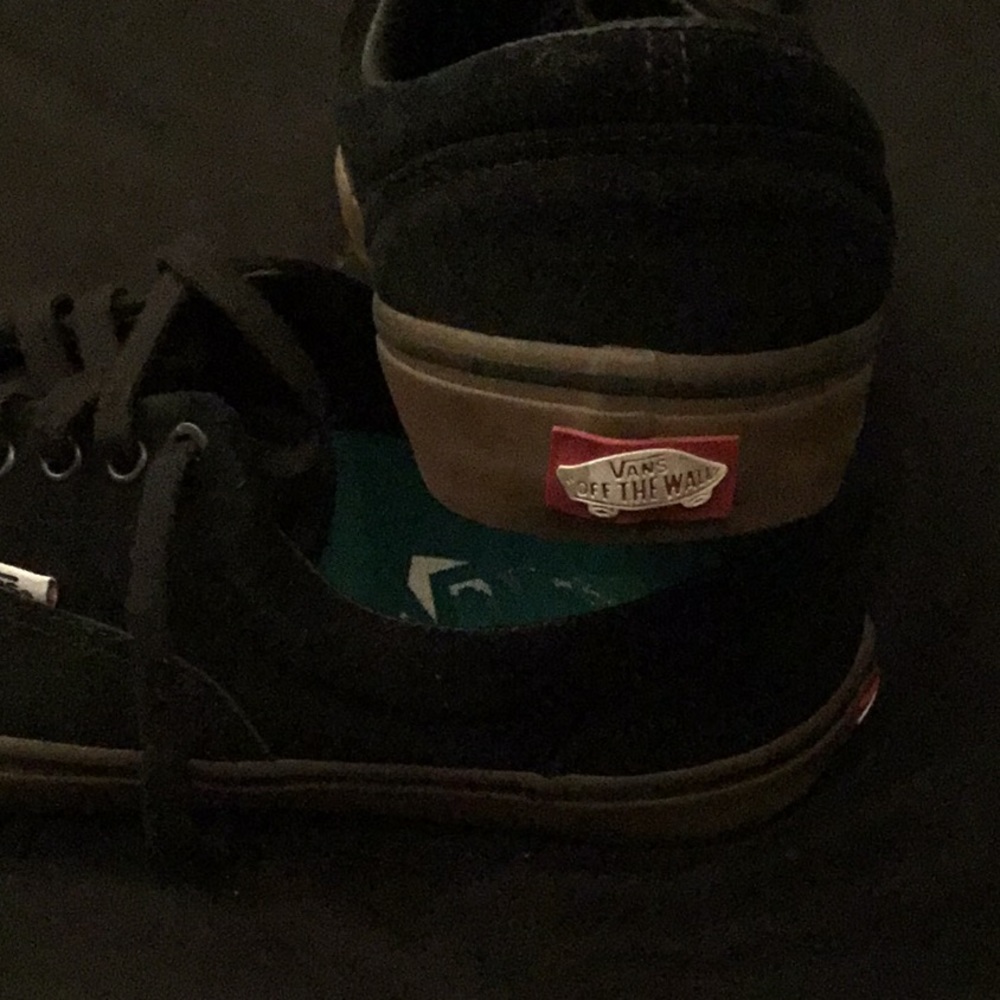 Vans black suede size 11 Ultra Cush soles - Picture 7 of 8